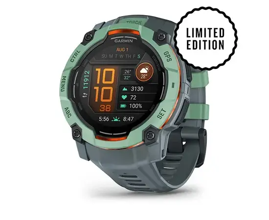 GARMIN INSTINCT 3 - 50 MM AMOLED NEOTROPINėS SPALVOS, 010-03020-01