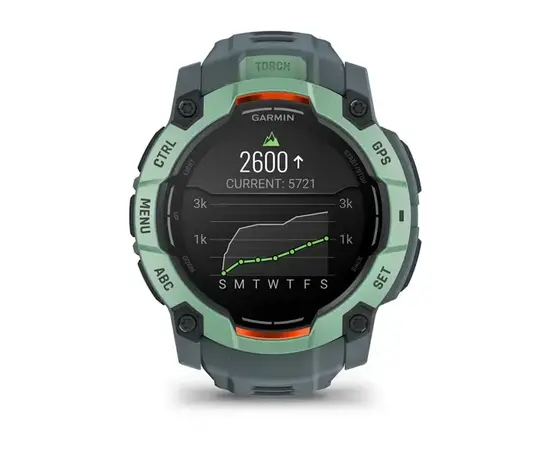 GARMIN INSTINCT 3 - 50 MM AMOLED NEOTROPINėS SPALVOS, 010-03020-01