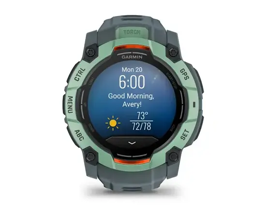 GARMIN INSTINCT 3 - 50 MM AMOLED NEOTROPINėS SPALVOS, 010-03020-01