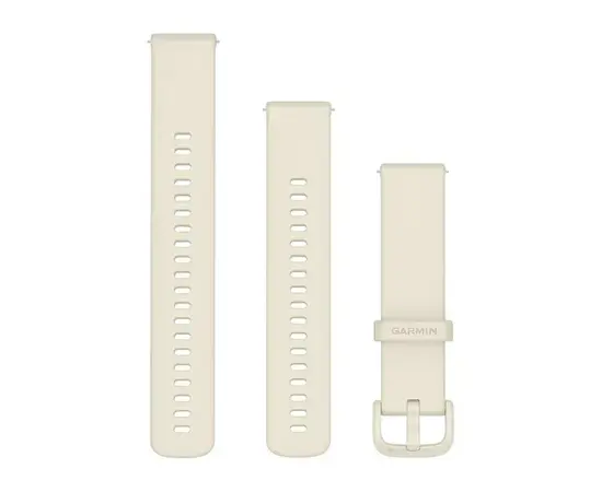 GARMIN GREITAI ATSEGAMA 20 MM KREMINė SILIKONINė APYRANKė, 010-12932-65