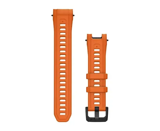 GARMIN INSTINCT 3 45 MM žARIJų ORANžINėS SPALVOS SILIKONINIS DIRžELIS, 010-13395-01