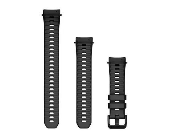 GARMIN INSTINCT E 40 MM JUODOS SPALVOS SILIKONINIS DIRžELIS, 010-13397-01