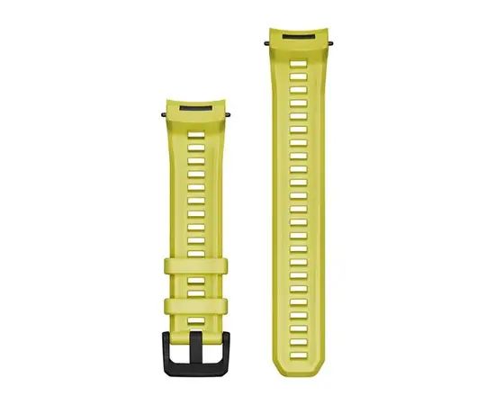 GARMIN INSTINCT E 45 MM GELTONAI žALIOS SPALVOS SILIKONINIS DIRžELIS, 010-13398-02