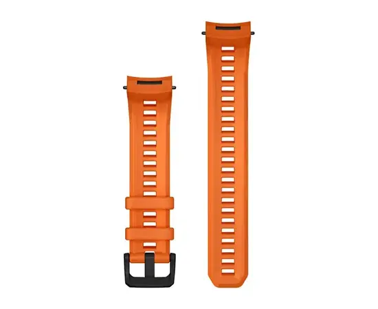 GARMIN INSTINCT E 45 MM žARIJų ORANžINėS SPALVOS SILIKONINIS DIRžELIS, 010-13398-03