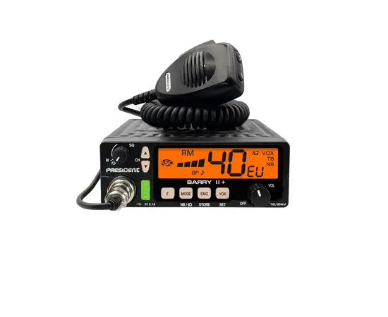 RACIJA PRESIDENT BARRY II+ AM/FM 12/24V ASC, TXPR022