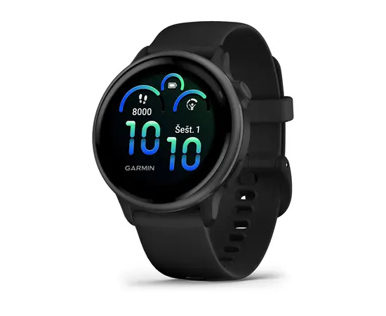 GARMIN VIVOACTIVE 6, JUODAS, 010-02985-00