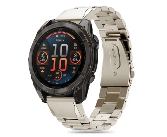 TECH-PROTECT METALINė APYRANKė GARMIN LAIKRODžIAMS SU QUICKFIT 22MM, 5906302376971