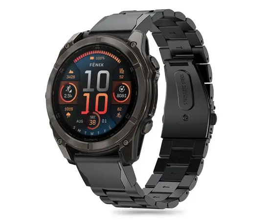 TECH-PROTECT METALINė APYRANKė GARMIN LAIKRODžIAMS SU QUICKFIT 26MM, 5906302376674