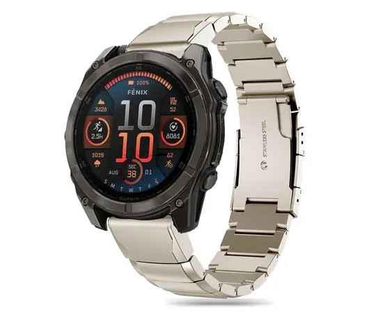 TECH-PROTECT METALINė APYRANKė GARMIN LAIKRODžIAMS SU QUICKFIT 26MM, 5906302376667