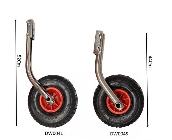 GREITO NUėMIMO VALTIES TRANSPORTAVIMO RATUKAI (NER. PLIENAS , MAX 150KG, 52CM, RATAI 265MM), DW004L