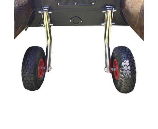 GREITO NUėMIMO VALTIES TRANSPORTAVIMO RATUKAI (NER. PLIENAS , MAX 150KG, 52CM, RATAI 265MM), DW004L