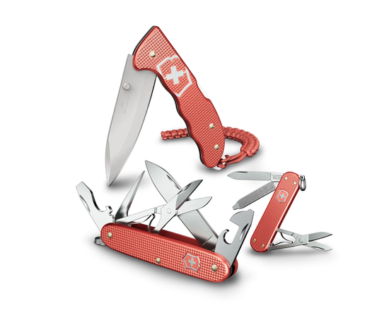 VICTORINOX PIONEER X ALOX LIMITED EDITION 2025 STONE RED, 0.8231.L25