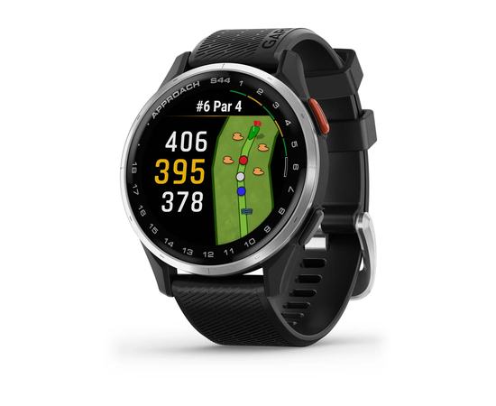 GARMIN APPROACH S44 JUODAS, 010-03009-00