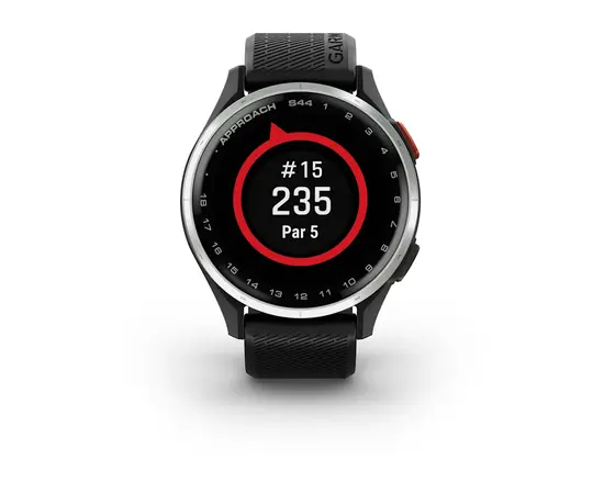 GARMIN APPROACH S44 JUODAS, 010-03009-00