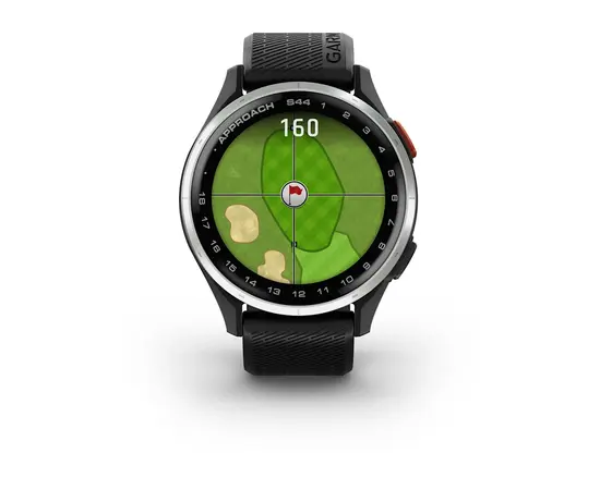 GARMIN APPROACH S44 JUODAS, 010-03009-00