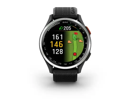 GARMIN APPROACH S44 JUODAS, 010-03009-00