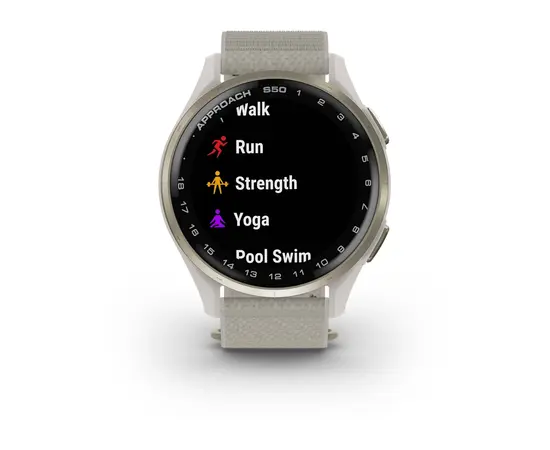 GARMIN APPROACH S50 KREMINė AUKSO SPALVA, 010-03010-01