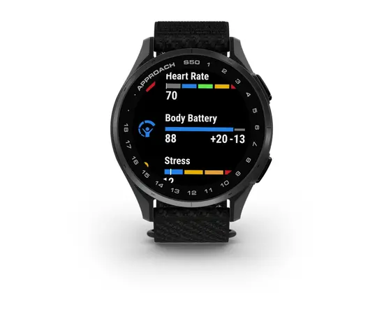 GARMIN APPROACH S50 JUODAS, 010-03010-00