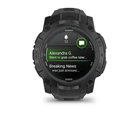 GARMIN INSTINCT 3 – 50 MM, AMOLED, TACTICAL EDITION, 010-03020-50
