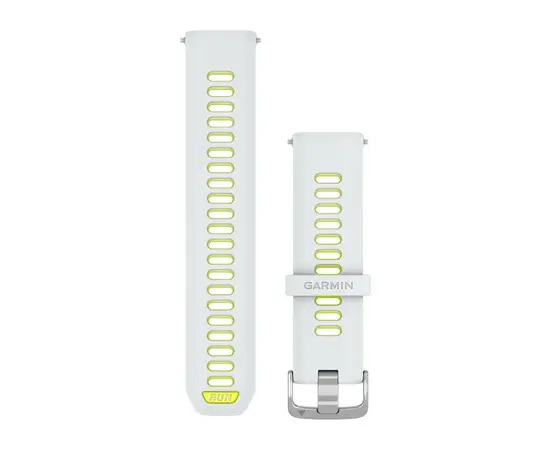 GARMIN FORERUNNER 22MM BALTOJO AKMENS / PERMATOMAS RYšKIAI GELTONOS SPALVOS, 010-11251-AN
