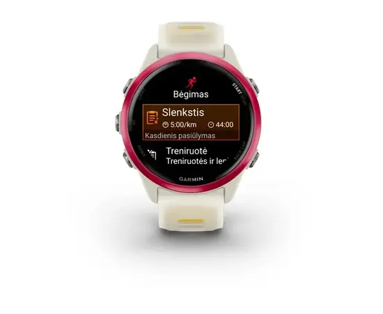 GARMIN FORERUNNER 570 - 42MM ROžINėS SPALVOS, 010-02970-02