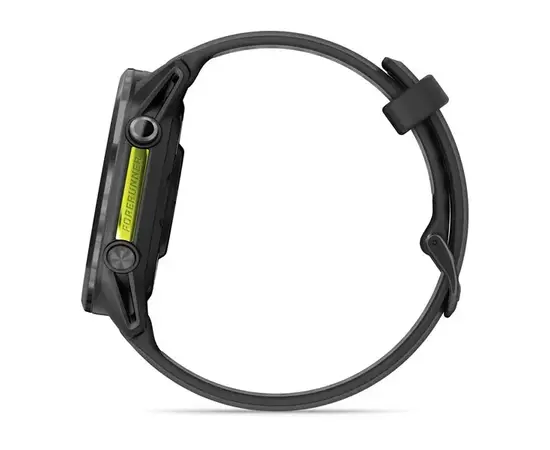 GARMIN FORERUNNER 970 PILKOS SPALVOS DLC TITANAS SU JUODU KORPUSU, 010-02969-10