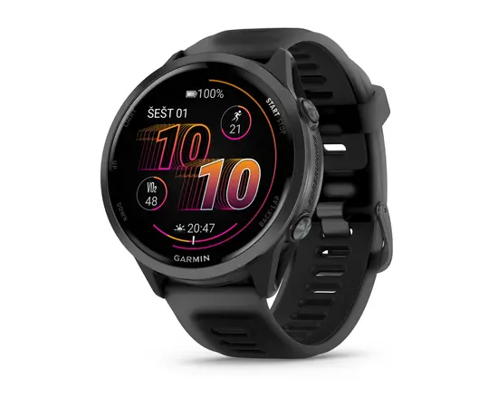 GARMIN FORERUNNER 570 - 47MM PILKAI MELSVOS SPALVOS, 010-02971-00