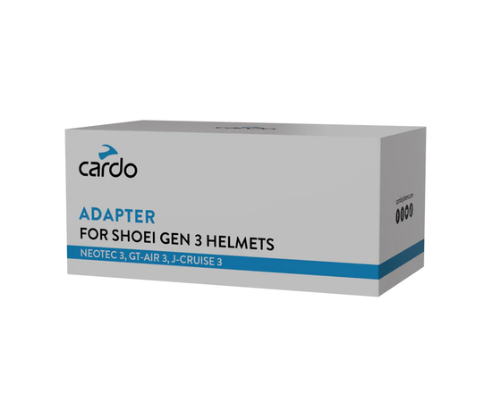 CARDO PACKTALK SHOEI ADAPTERIS GEN 3 šALMAMS, ADPA010004