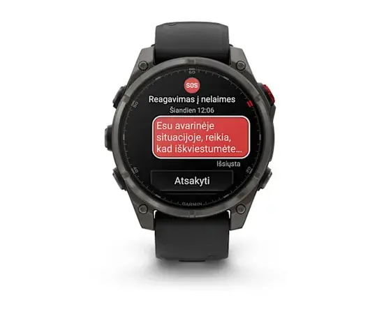 GARMIN FENIX 8 PRO 47MM, AMOLED,  PILKOS ANGLIES SPALVOS, 010-03198-01