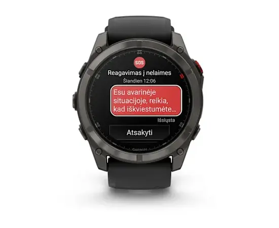 GARMIN FENIX 8 PRO 51MM, AMOLED PILKOS ANGLIES SPALVOS, 010-03199-01