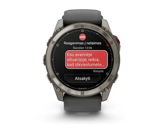 GARMIN FENIX 8 PRO 51MM, AMOLED TITANO SPALVOS, 010-03199-11