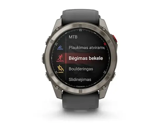 GARMIN FENIX 8 PRO 51MM, AMOLED TITANO SPALVOS, 010-03199-11