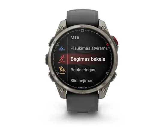 GARMIN FENIX 8 PRO 47MM, AMOLED, TITANO SPALVOS, 010-03198-11