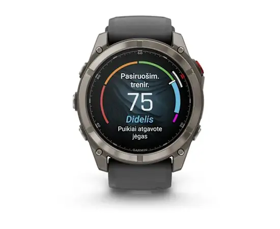 GARMIN FENIX 8 PRO 51MM, AMOLED TITANO SPALVOS, 010-03199-11