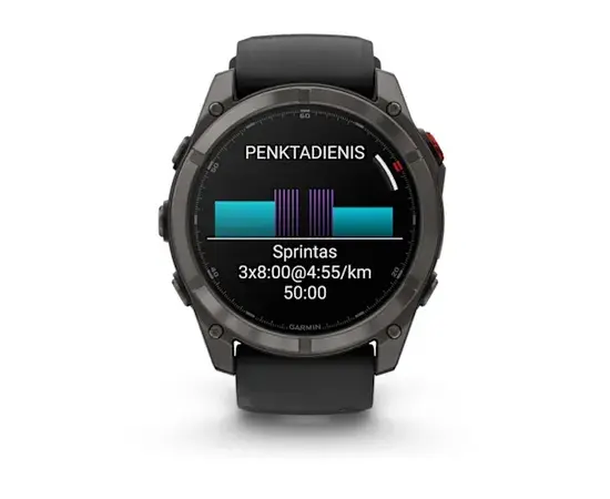 GARMIN FENIX 8 PRO 51MM, AMOLED PILKOS ANGLIES SPALVOS, 010-03199-01