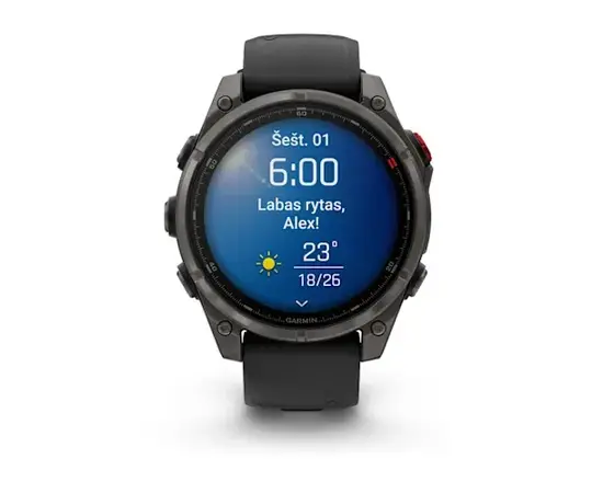 GARMIN FENIX 8 PRO 47MM, AMOLED,  PILKOS ANGLIES SPALVOS, 010-03198-01