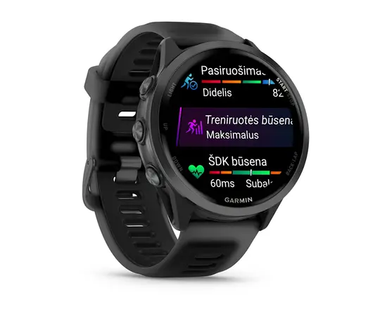 GARMIN FORERUNNER 570 - 47MM PILKAI MELSVOS SPALVOS, 010-02971-00