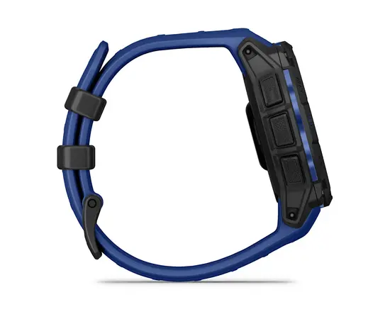 GARMIN INSTINCT 3 - 45 MM AMOLED JUODAI MėLYNAS, 010-02936-03