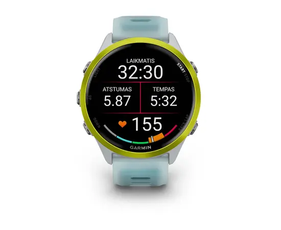 GARMIN FORERUNNER 570 - 47MM RYšKIAI GELTONOS SPALVOS, 010-02971-01