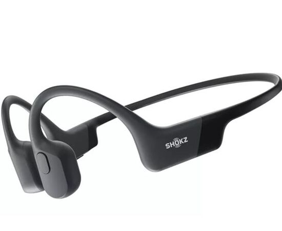 SHOKZ OPEN RUN KAULINIO LAIDUMO AUSINėS, USB-C, JUODOS, S805-ST-BK