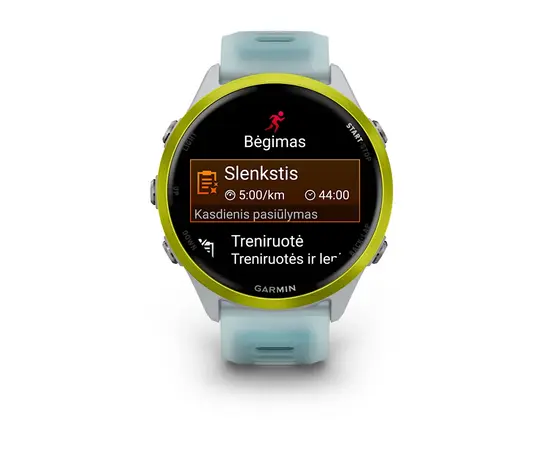 GARMIN FORERUNNER 570 - 47MM RYšKIAI GELTONOS SPALVOS, 010-02971-01