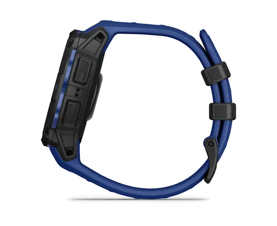 GARMIN INSTINCT 3 - 45 MM AMOLED JUODAI MėLYNAS, 010-02936-03