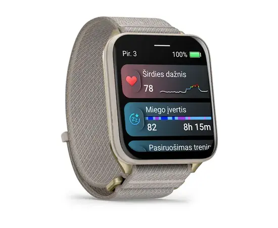 GARMIN VENU X1, šVELNIOS AUKSO SPALVOS, 010-02980-09