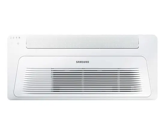 SAMSUNG BEVĖJĖS WINDFREE S2 VIENKRYPTėS KASETėS TIPO 2.6/3.3 KW šILUMOS SIURBLIO ORAS ORAS KOMPLEKTAS, AC026RXADKG/EU+AC026RN1DKG/EU+PC1NWFMAN+AR-CH01E