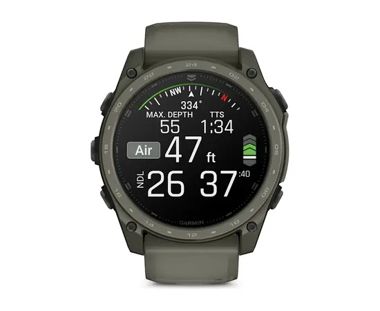 GARMIN TACTIX 8 - 51 MM, AMOLED CERAKOTE, ALYVUOGIų SPALVOS, 010-04553-11