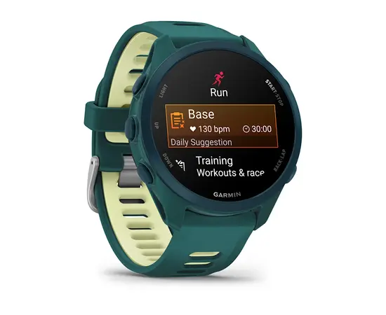 GARMIN FORERUNNER 170 MUSIC, žALIOS SPALVOS, 010-03920-12