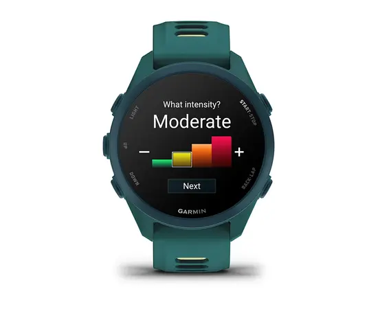 GARMIN FORERUNNER 170 MUSIC, žALIOS SPALVOS, 010-03920-12