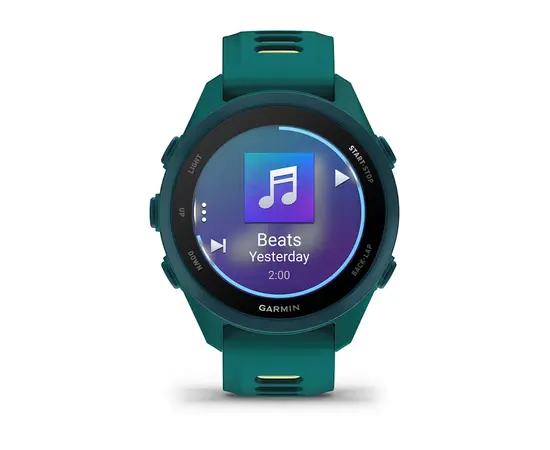 GARMIN FORERUNNER 170 MUSIC, žALIOS SPALVOS, 010-03920-12