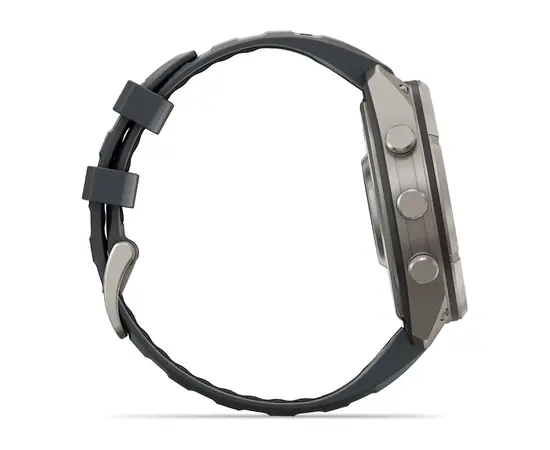 GARMIN FENIX 9 PRO 47MM – TITANO SPALVOS GRAFITO / JUODU DIRžELIU, 010-04336-26