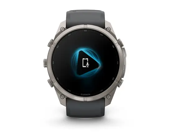 GARMIN FENIX 9 PRO 51MM – TITANO SPALVOS GRAFITO / JUODU DIRžELIU, 010-04337-26